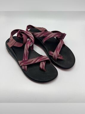 Chaco Z/Cloud Sport Sandals Women’s 11 Purple Hiking Outdoor Comfort Gorpcore